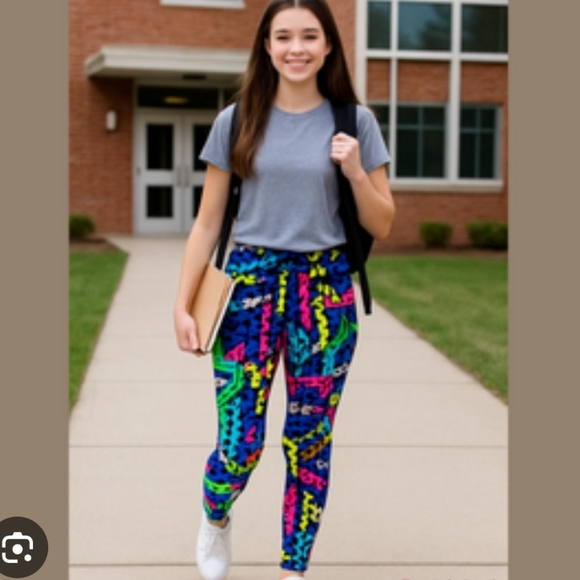 L'Amour Pants - Nanette LEPORE LAMOUR Colorful Geometric Pants Designer 90s Rag Hip Hop Y2K